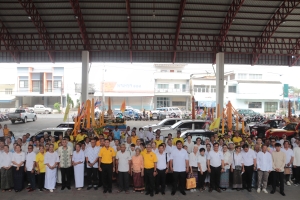 เทศบาลเมืองยโสธรได้จัดกิจกรรมถวายเทียนพรรษาเนื่องในโอกาสวันเข้าพรรษา ประจำปี 2568