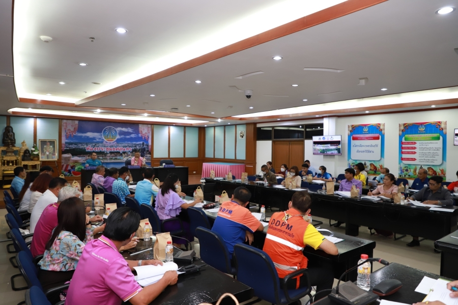 ประชุมเตรียมความพร้อมการจัดการแข่งขันกีฬาแข่งเรือพายชิงชนะเลิศแห่งประเทศไทย
