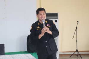 ร่วมต้อนรับคณะศึกษาดูงานจากองค์การบริหารส่วนตำบลห้วยจันทร์ อำเภอขุนหาญ จังหวัดศรีสะเกษ