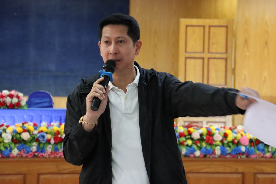 การประชุมเตรียมความพร้อมในการจัดงานประเพณีสงกรานต์ ประจำปี 2569